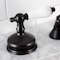 Kingston Brass KSK3335PLTR Transfer Valve Set for Roman Tub Faucet, Oil Rubbed Bronze KSK3335PLTR - alternate 2